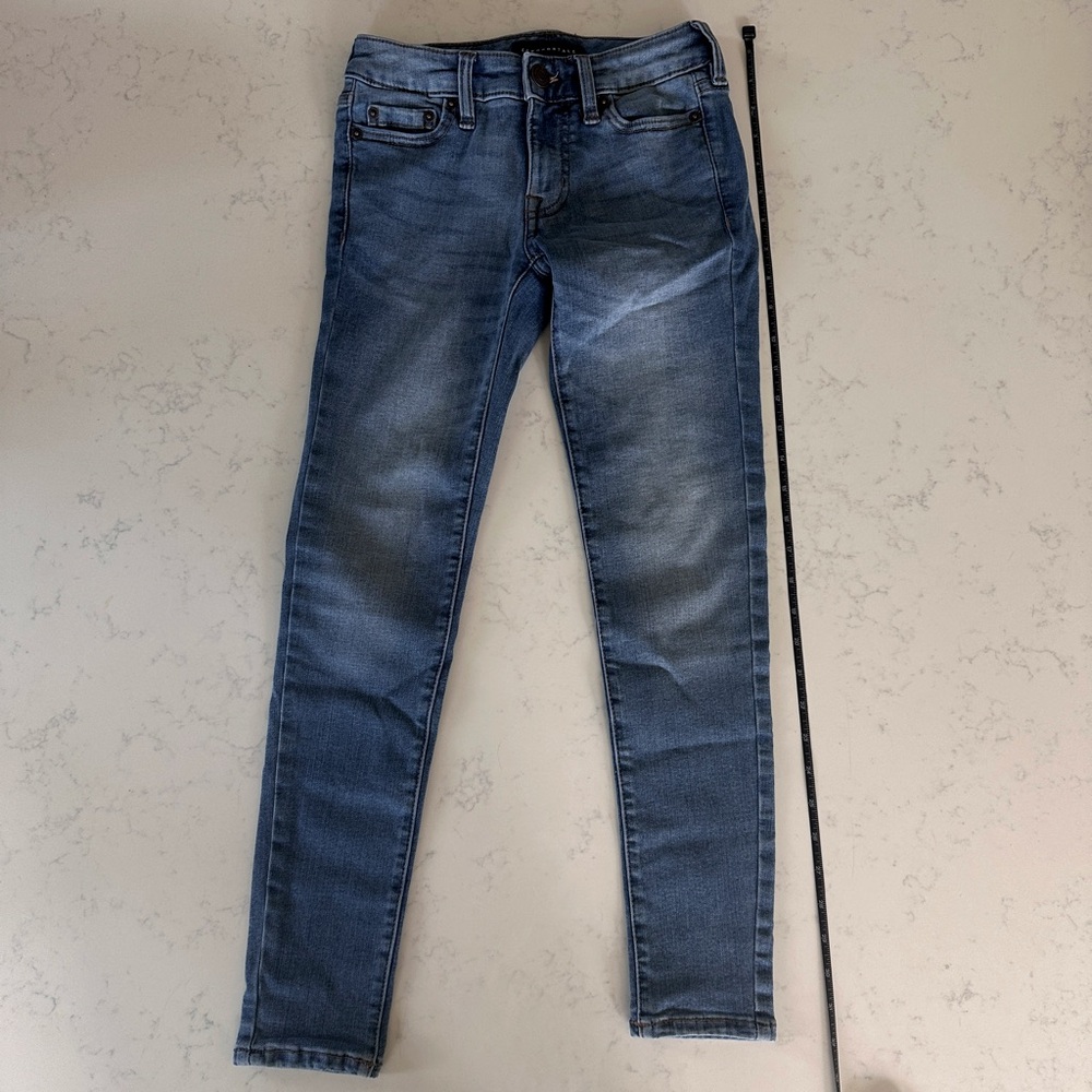 Girls Aeropostale low rise jagging 000REG barely worn like new